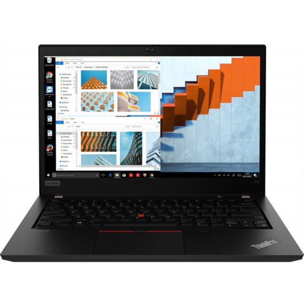 Laptop Refurbished ThinkPad T14 Intel Core i5-10210U 1.60GHz up to 4.20GHz 16GB DDR4 256GB SSD Webcam 14inch