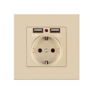 Priza de Perete cu 2 Porturi USB Techstar® TS-PC