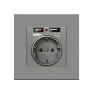 Priza de Perete cu 2 Porturi USB Techstar® TS-PC