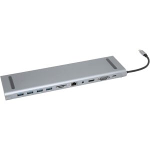 Statie de andocare pentru laptop 11 in 1 Techstar® CYC11IN1
