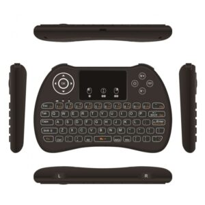 Tastatura Wireless Techstar® H9 Iluminata ALB 3 Nivele