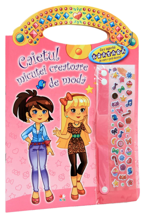 Caietul micuței creatoare de modă. Accesorii