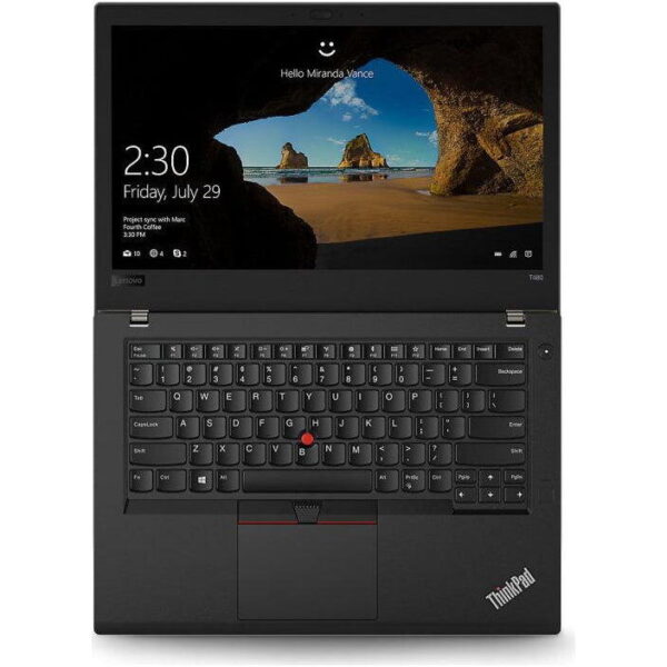 Laptop Refurbished THINKPAD T480 Intel Core i5-8250U 1.60 GHZ up to 3.40 GHz 16GB DDR4 512GB NVME SSD 14 FHD Webcam