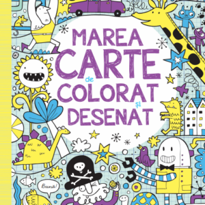 Marea carte de colorat și desenat