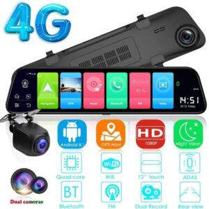 Resigilat Camera Auto Dubla Tip Oglinda T41S