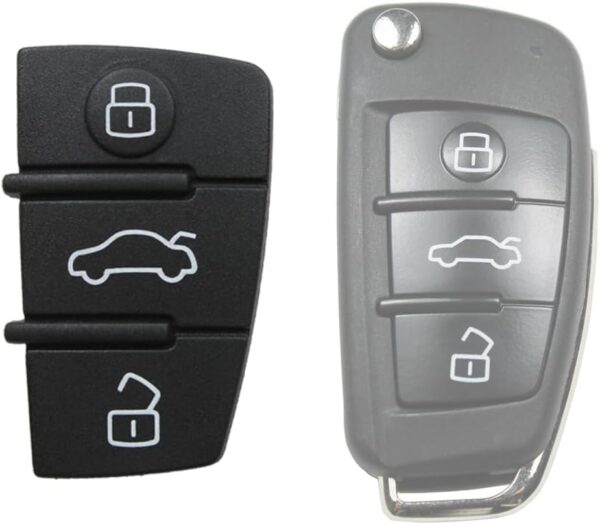 Set Butoane Cauciuc Techstar pentru Cheie Audi A3