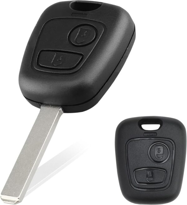 Carcasa Cheie Auto Techstar cu 2 Butoane Compatibila Toyota Aygo