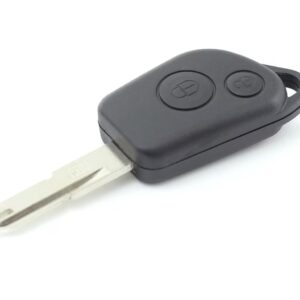 Carcasa cheie auto Techstar cu 2 butoane si suport baterie pentru Peugeot – compatibila 206