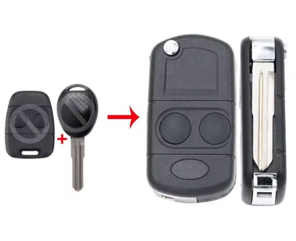 Carcasa Cheie Auto tip Briceag Land Rover Freelander