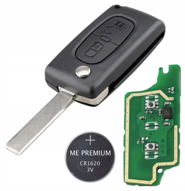 Cheie auto completa Techstar cu 2 butoane