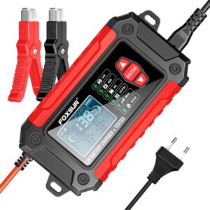 Incarcator și Tester Baterie FOXSUR FTC-1206 2-in-1