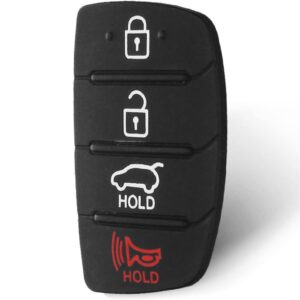 Membrana Cauciuc Butoane Cheie Auto 4 Butoane Compatibila Hyundai Tucson