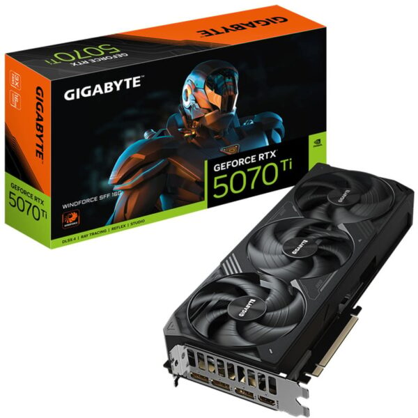 Placa Video GIGABYTE  WINDFORCE SFF RTX 5070 Ti