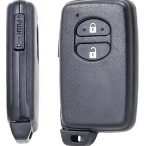 Carcasa cheie auto Techstar® 2 butoane compatibila Toyota Prius XW30 (2009–2012) – proximity