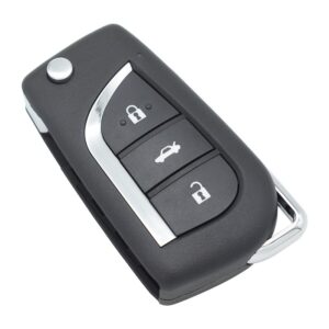 Carcasa cheie tip briceag Techstar 3 butoane compatibila Toyota Prius – cu lama VA2