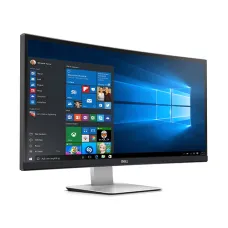 Monitor 34 inch LED IPS, Dell U3415W, Curved, UW-QHD, HDMI, Boxe încorporate, Black, Open Box, 6 Luni Garantie, Refurbished