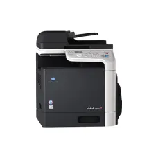 Multifunctionala LaserJet Color, A4, Konica Minolta Bizhub C3110, Duplex, USB, Network, Fax, Toner inclus, Pagini Printate 50 - 100k, Printeaza Ondulat