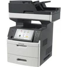 Multifunctionala LaserJet Monocrom, A4, Lexmark, MX711de, Duplex, DADF, USB, Network, Toner inclus, Pagini printate 100 - 200K, 12 Luni Garantie
